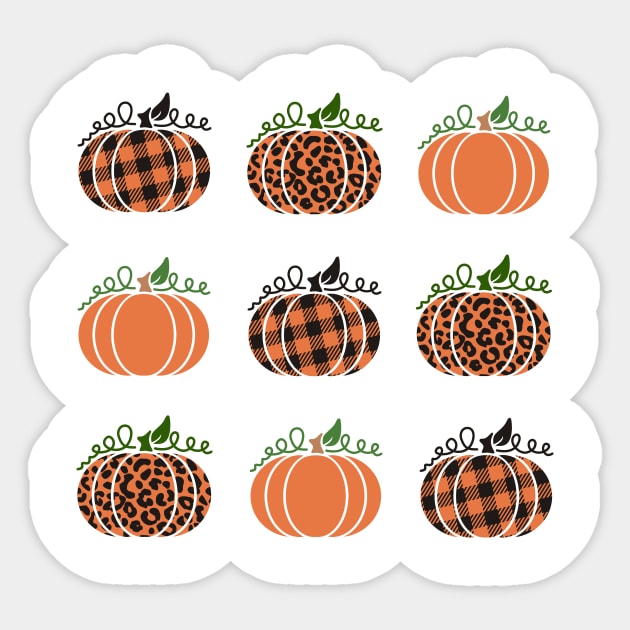 Pumpkin Sticker by CindersRose